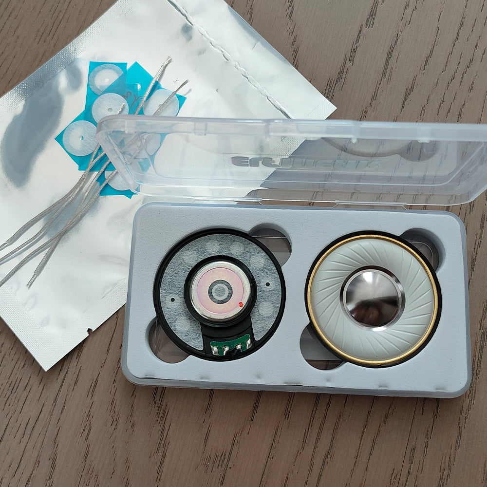 ELFINEAR Aurora B3 50MM Flagship HiFi Headphone Speakers, LCP Composite Beryllium Diaphragm, Large Soundstage for Audiophile