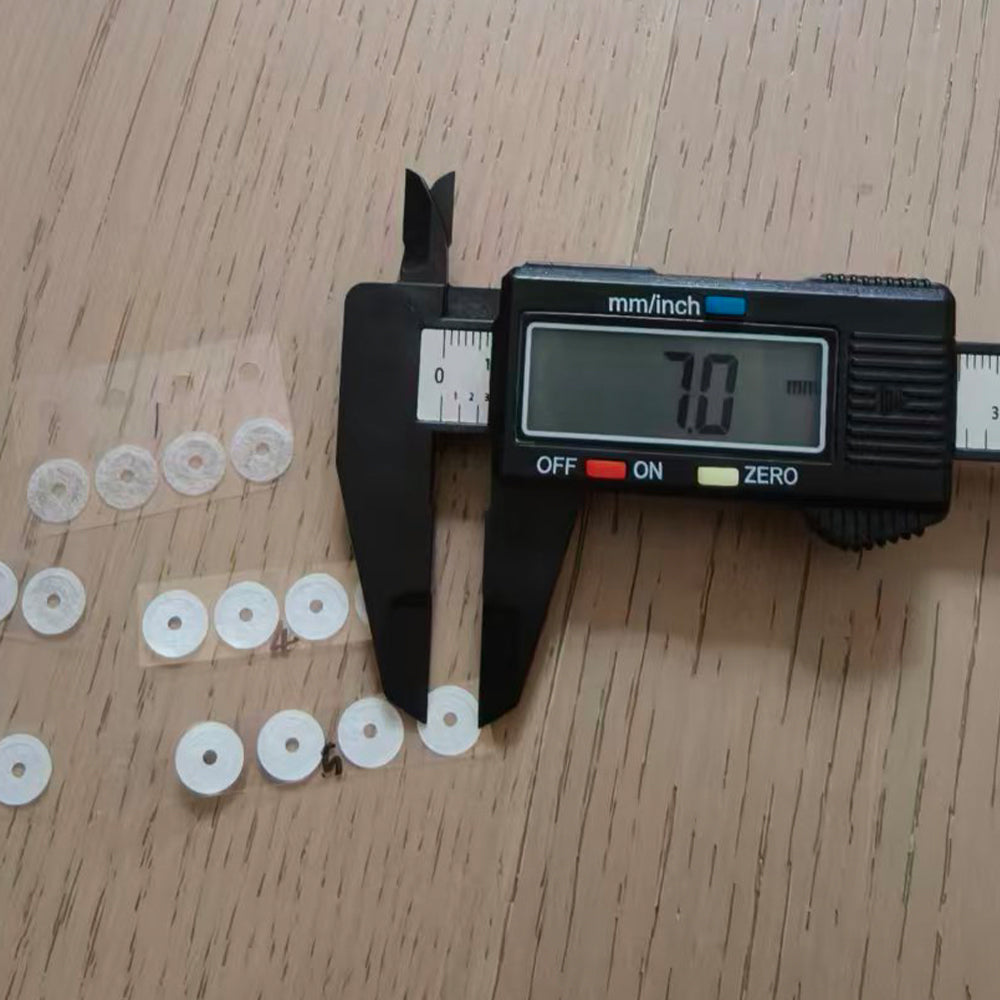 ELFINEAR Headphone Speaker Back Magnet Tuning Damper Paper 9x7mm - Y1-Y5 20Pcs Total 2 Variants (With/Without 2mm Center Hole)