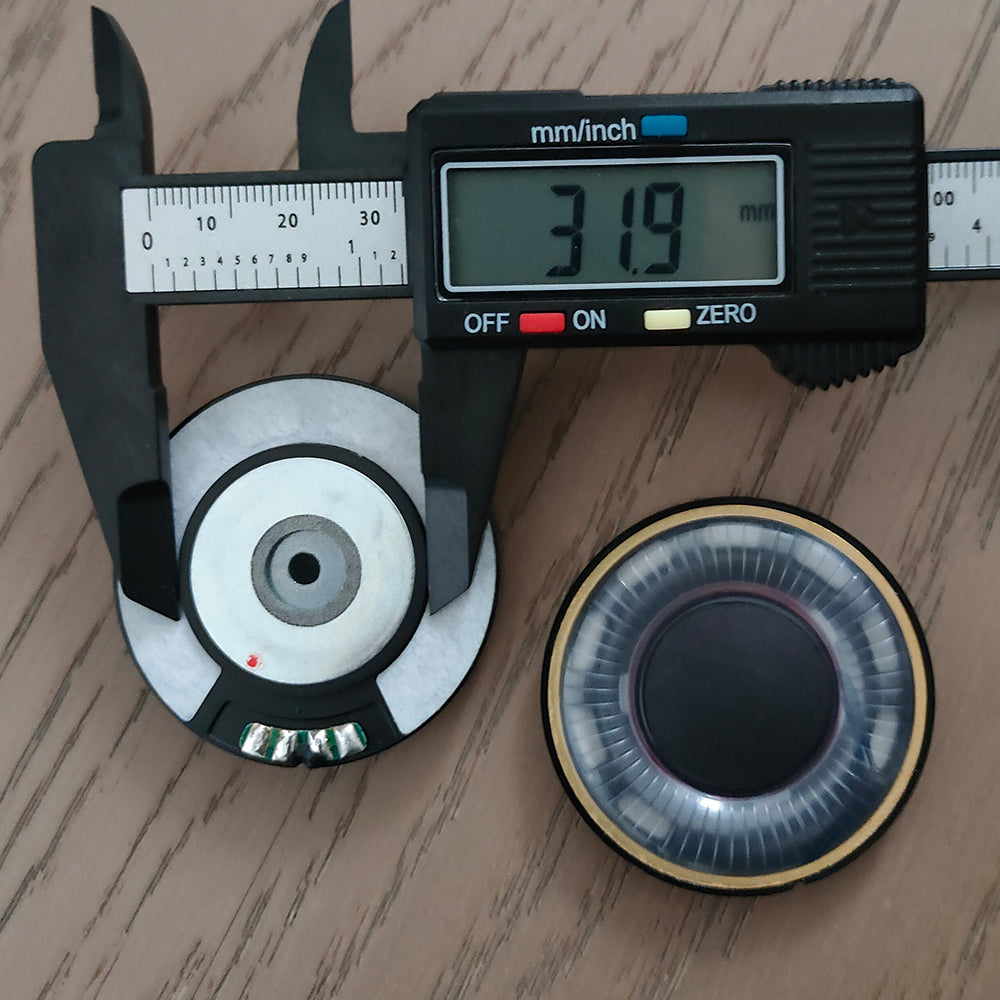 ELFINEAR 50mm Audiophile Headphone Driver Unit Super Large N50 Magnet Hi-Fi Speaker with Kraft Paper Dome & CCA Voice Coil