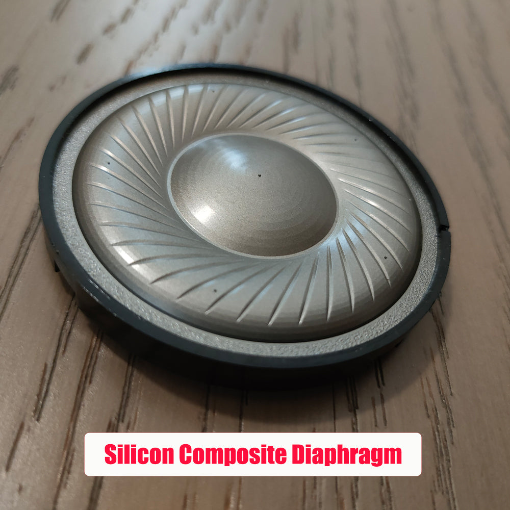 ELFINEAR K60 Silicon Composite Diaphragm HiFi Headphone Speaker Drivers- High-Quality Replacement Part for Headphone Speakers