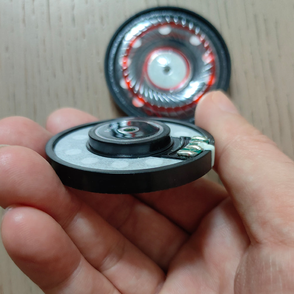 ELFINEAR DampRing 50mm Dynamic Driver, PET Diaphragm With Damping Gel, High Sensitivity for Headphone DIY/Replacement