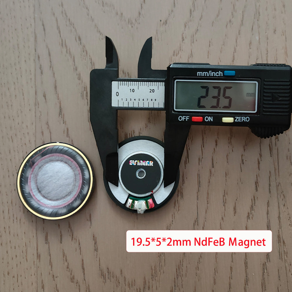ELFINEAR Solis 40 | 1Pair 40mm Bio-Diaphragm Driver | N52 Magnet + 20.4mm CCA Voice Coil | Warm Sound, Wide Soundstage