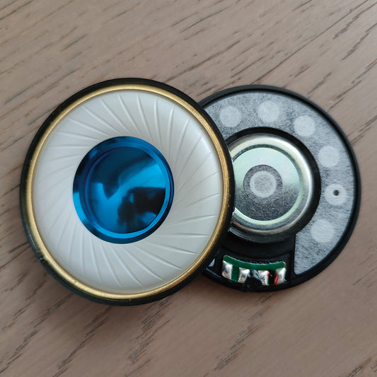 ELFINEAR 2025 Upgrade 50MM HIFI Headphone Speakers, LCP Composite Beryllium Diaphragm, Large Soundstage for Audiophile