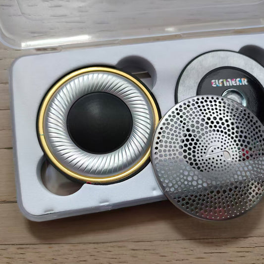 ELFINEAR New Titan 50mm High-End Speaker Driver, N52 Strong Magnet 32 Ohm / 300 Ohm for DIY Headphone Repair & Modification