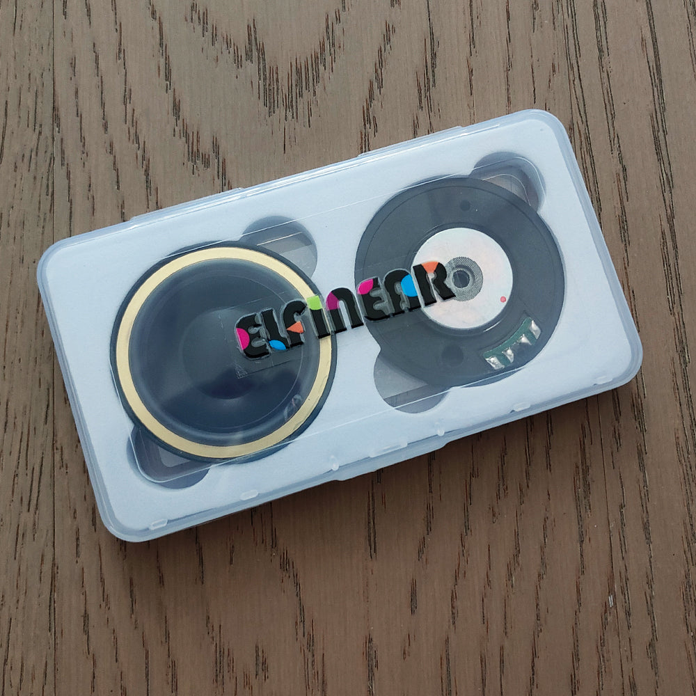 ELFINEAR CarbonCore 50mm Hi-Fi Headphone Speaker Driver: Pen Composite Carbon Diaphragm + PU Surround, Dual 64Ω/300Ω