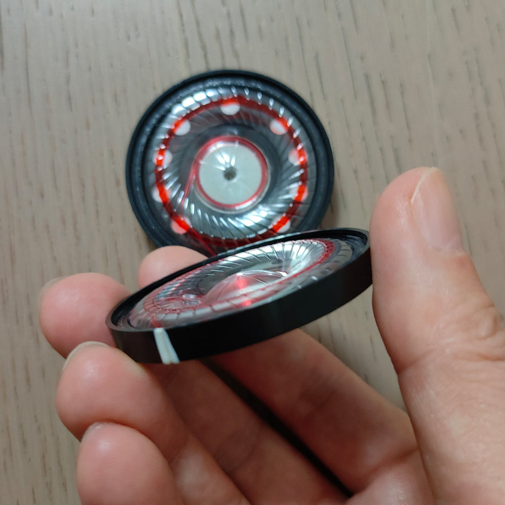 ELFINEAR DampRing 50mm Dynamic Driver, PET Diaphragm With Damping Gel, High Sensitivity for Headphone DIY/Replacement