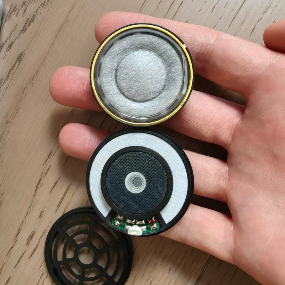 ELFINEAR Upgraded 40mm Solis40 Pro Max Hifi Headphone Driver Unit Wool Paper Cone PU Edge 32Ohm For DIY Headphone Modification