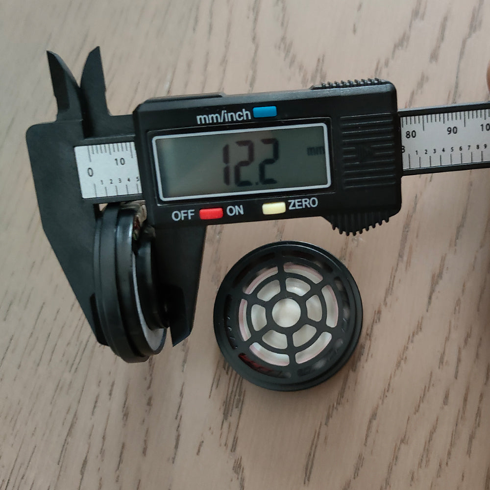 ELFINEAR LCP-40 BlackCore 40mm Driver Unit with N52 Magnet & Large Black Wire Voice Coil