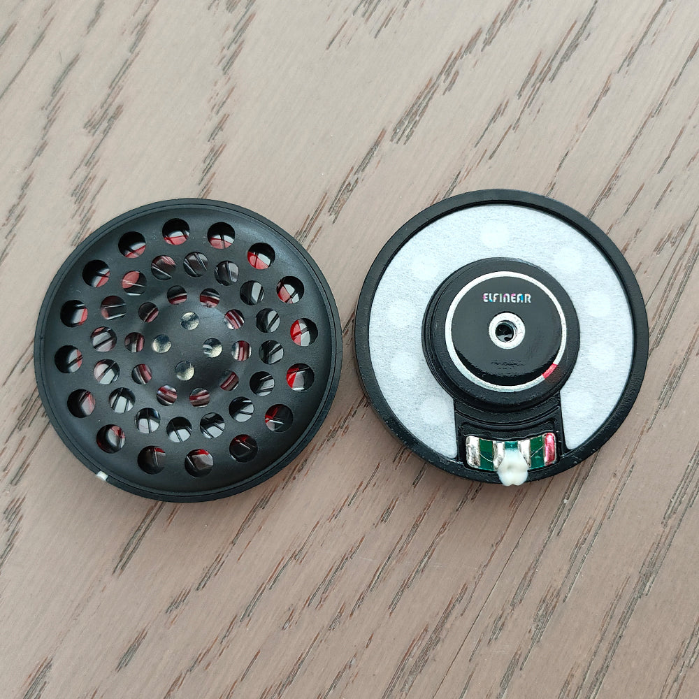 ELFINEAR DampRing 50mm Dynamic Driver, PET Diaphragm With Damping Gel, High Sensitivity for Headphone DIY/Replacement