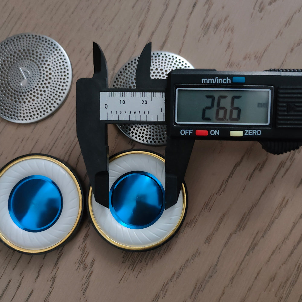 ELFINEAR Nova 50 50mm Flagship HiFi Headphone Driver Pair | N52 Magnet | Large Black Wire Voice Coil with Bobbin For Audiophile