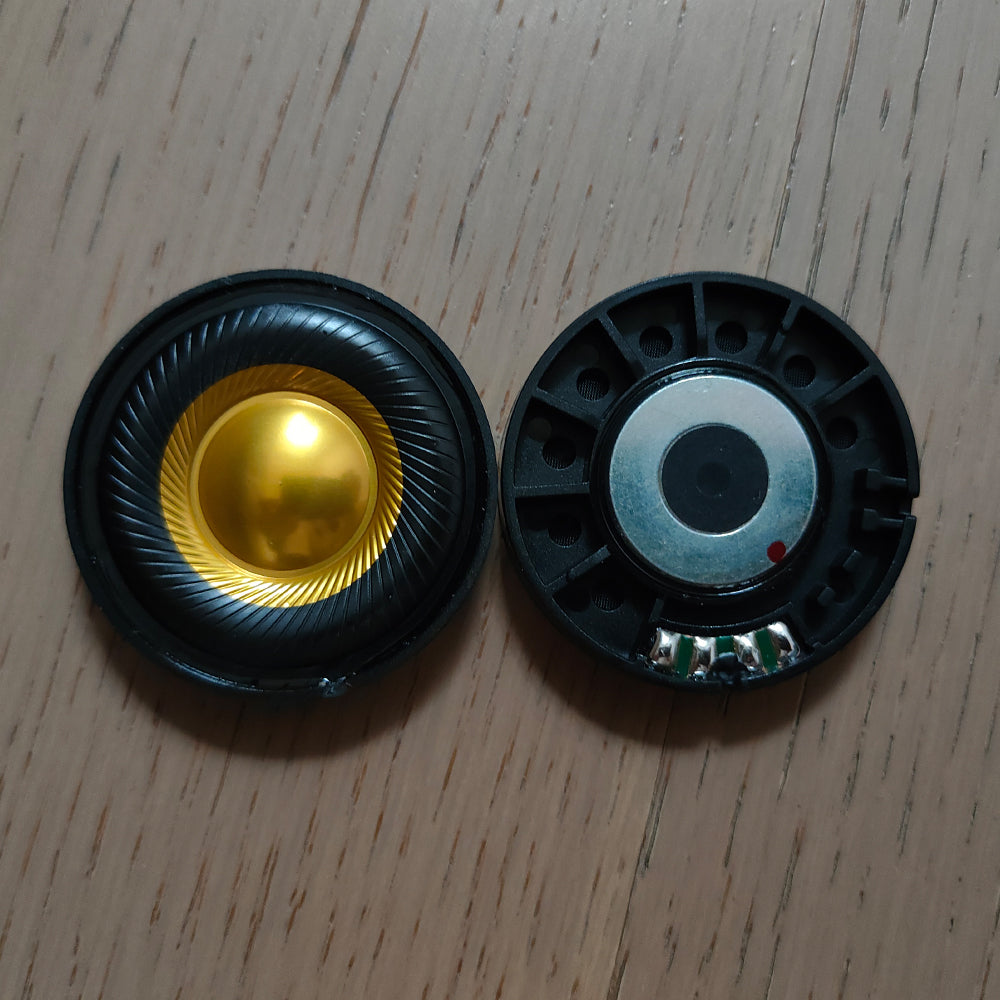 ELFINEAR Carbon-Micro Warm Sonic Driver 40mm, N48 Magnet, High-Res, 32Ω 300Ω Handmade