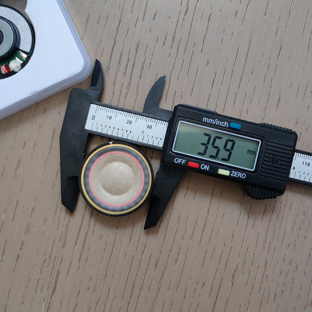 ELFINEAR PaperCone 40mm Fiber Paper Diaphragm N50 Magnet High-Quality Voice Coil Hi-Fi Sound Full Bass Premium Speaker Unit