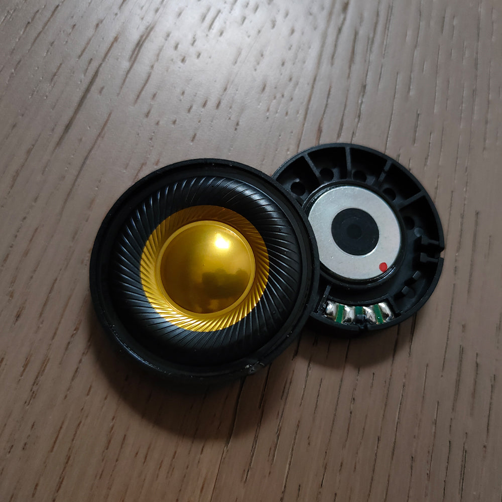 ELFINEAR Carbon-Micro Warm Sonic Driver 40mm, N48 Magnet, High-Res, 32Ω 300Ω Handmade