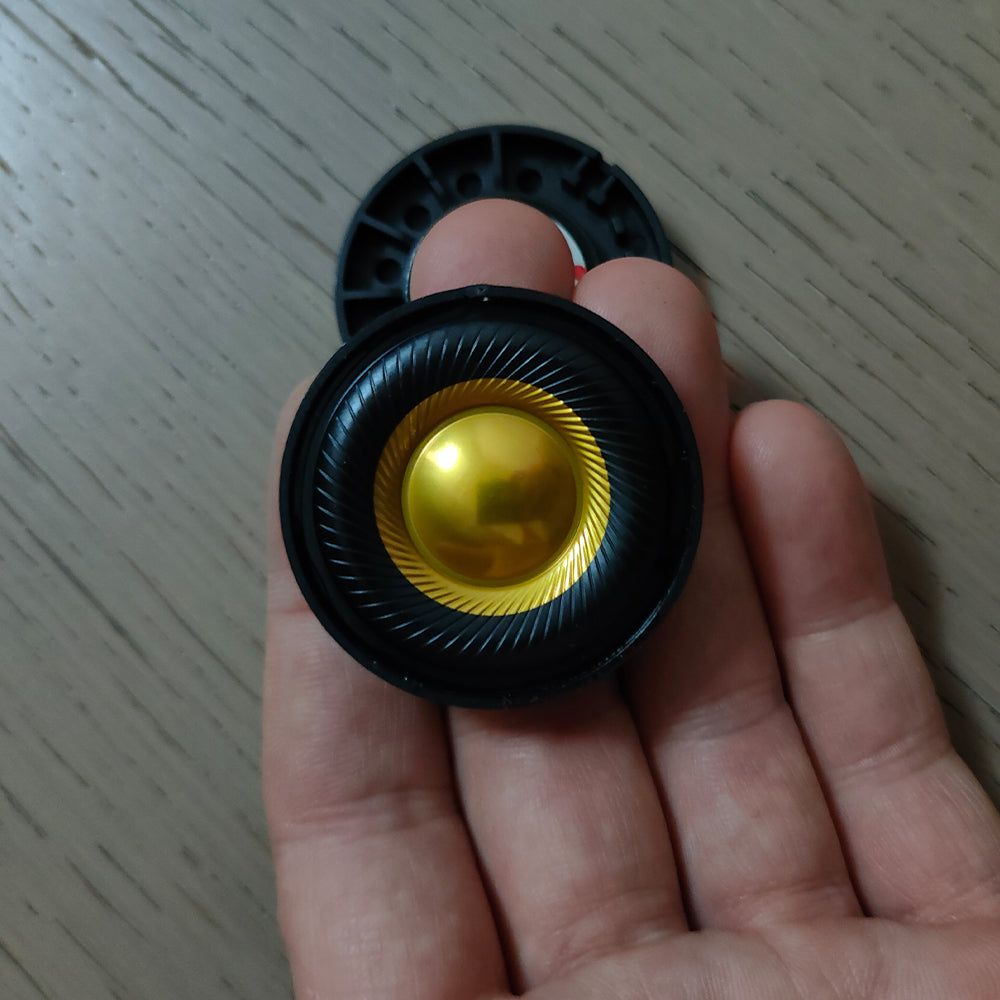 ELFINEAR Carbon-Micro Warm Sonic Driver 40mm, N48 Magnet, High-Res, 32Ω 300Ω Handmade