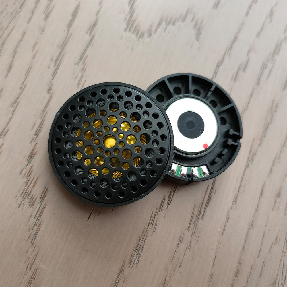 ELFINEAR Carbon-Micro Warm Sonic Driver 40mm, N48 Magnet, High-Res, 32Ω 300Ω Handmade