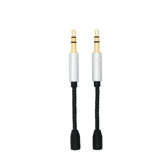 ELFINEAR MMCX to 3.5mm AUX Stereo Audio Cable Adapter Set - Convert MMCX Connectors to 3.5mm, 2.5mm & 0.78mm 2-Pin Jacks