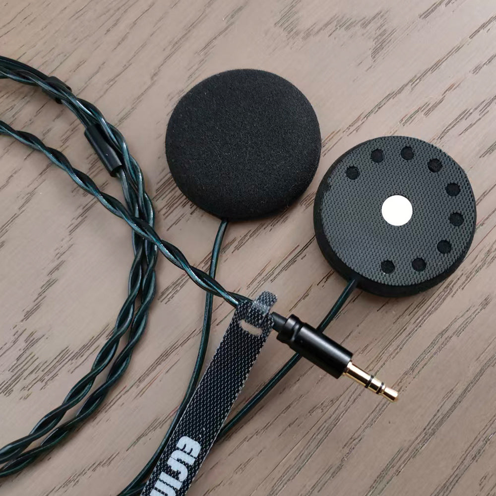 ELFINEAR MOTO-AUDIONYX Helmet Speakers Headphones for Cardo,Sena,Lexin,Vimoto Work with Most Helmet Communicators