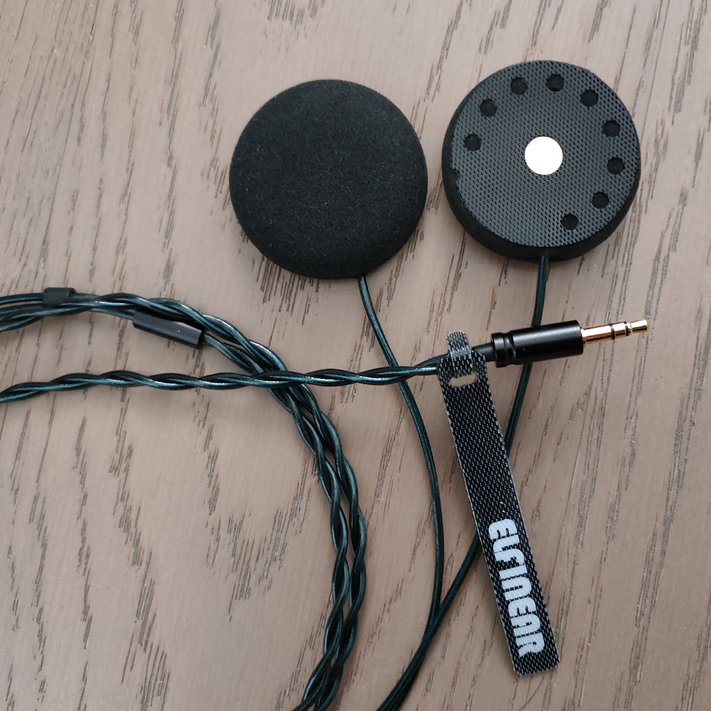 ELFINEAR MOTO-AUDIONYX Helmet Speakers Headphones for Cardo,Sena,Lexin,Vimoto Work with Most Helmet Communicators