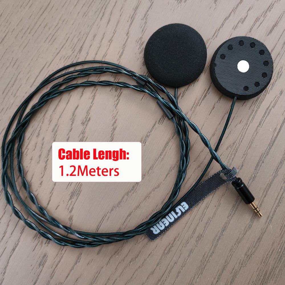 ELFINEAR MOTO-AUDIONYX Helmet Speakers Headphones for Cardo,Sena,Lexin,Vimoto Work with Most Helmet Communicators