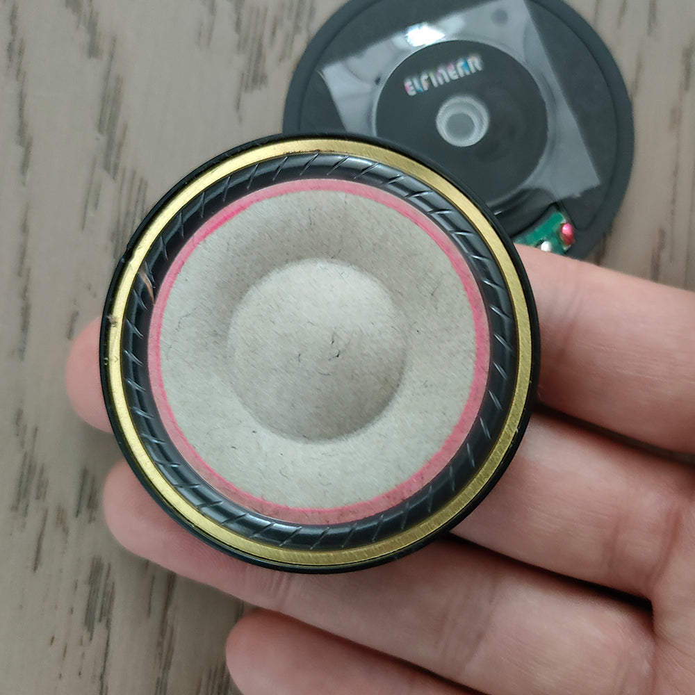 ELFINEAR PaperCone 40mm Fiber Paper Diaphragm N50 Magnet High-Quality Voice Coil Hi-Fi Sound Full Bass Premium Speaker Unit