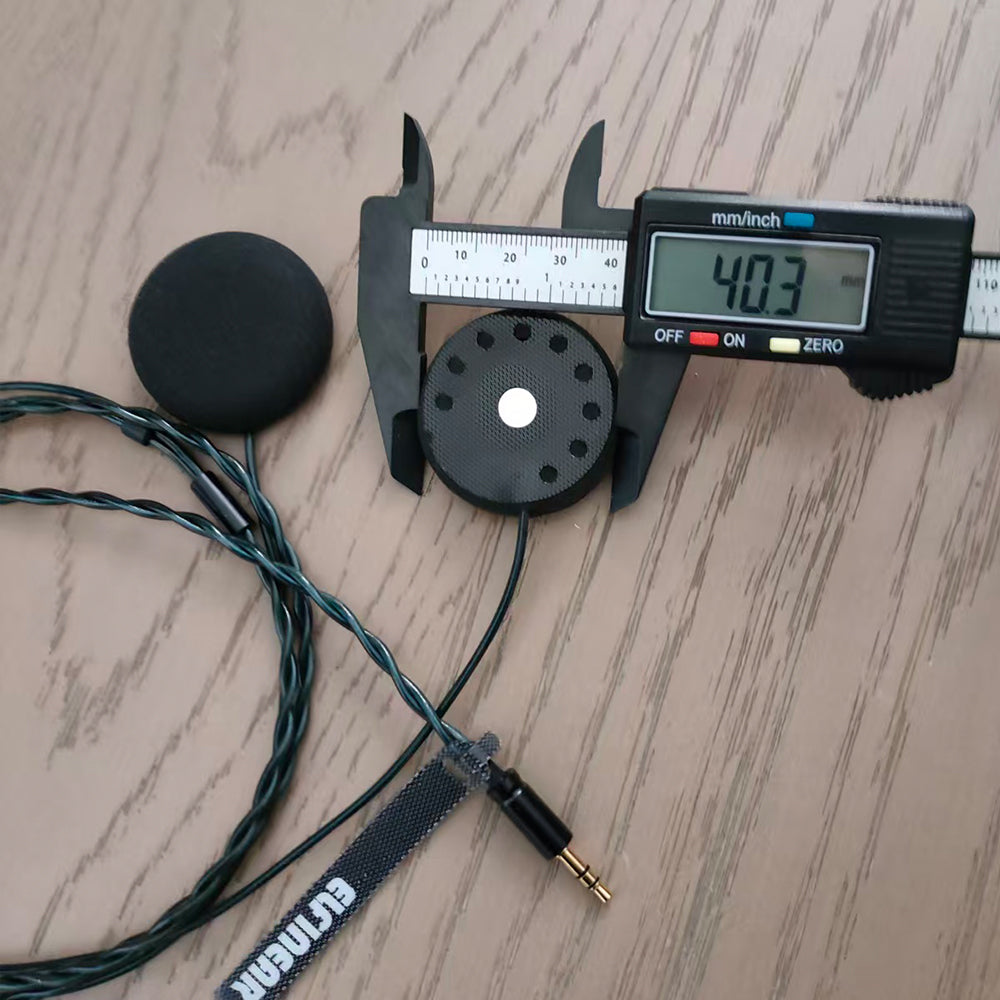 ELFINEAR MOTO-AUDIONYX Helmet Speakers Headphones for Cardo,Sena,Lexin,Vimoto Work with Most Helmet Communicators