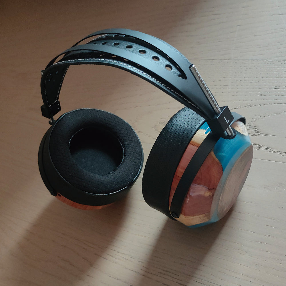 ELFINEAR High - Grade DIY Resin & Solid Wood Composite Headphone Shell Set for Head - mounted Headphones