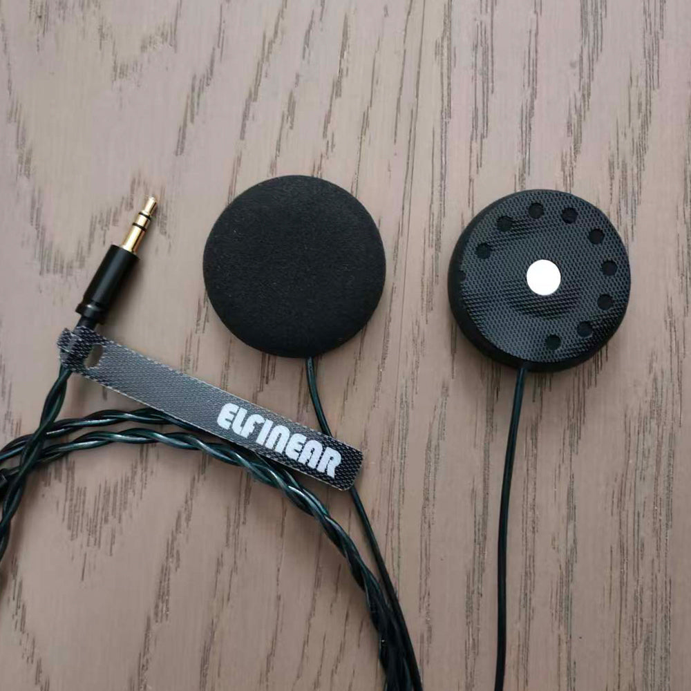 ELFINEAR MOTO-AUDIONYX Helmet Speakers Headphones for Cardo,Sena,Lexin,Vimoto Work with Most Helmet Communicators