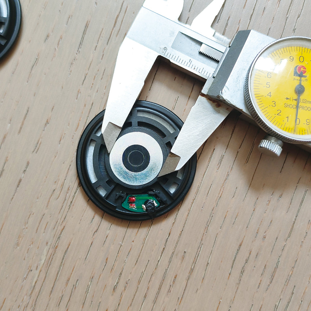 ELFINEAR High Qualtiy DIY Stereo Helmet Speakers Headphones for Cardo,Sena,Lexin,Vimoto Work with Most Helmet Communicators