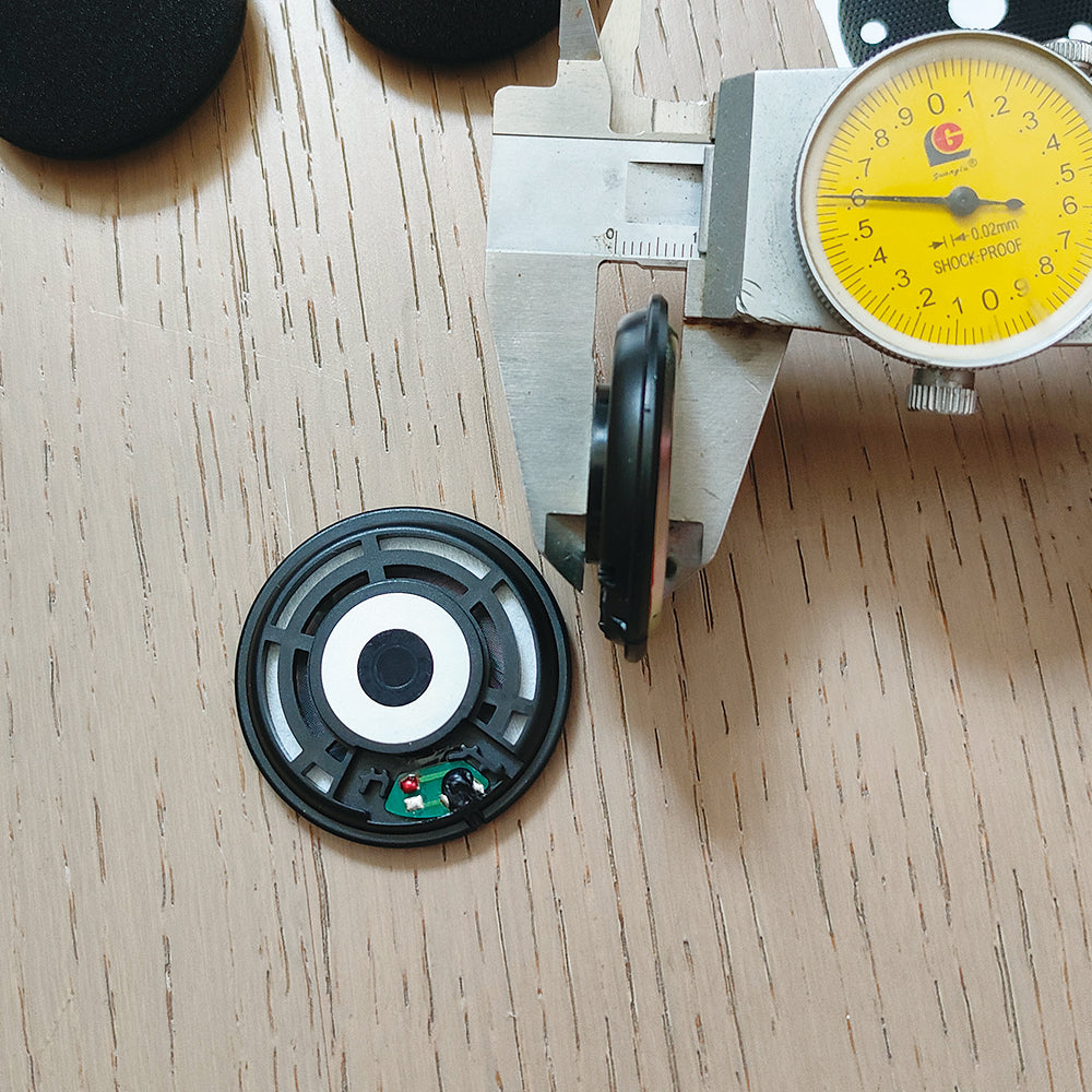 ELFINEAR High Qualtiy DIY Stereo Helmet Speakers Headphones for Cardo,Sena,Lexin,Vimoto Work with Most Helmet Communicators