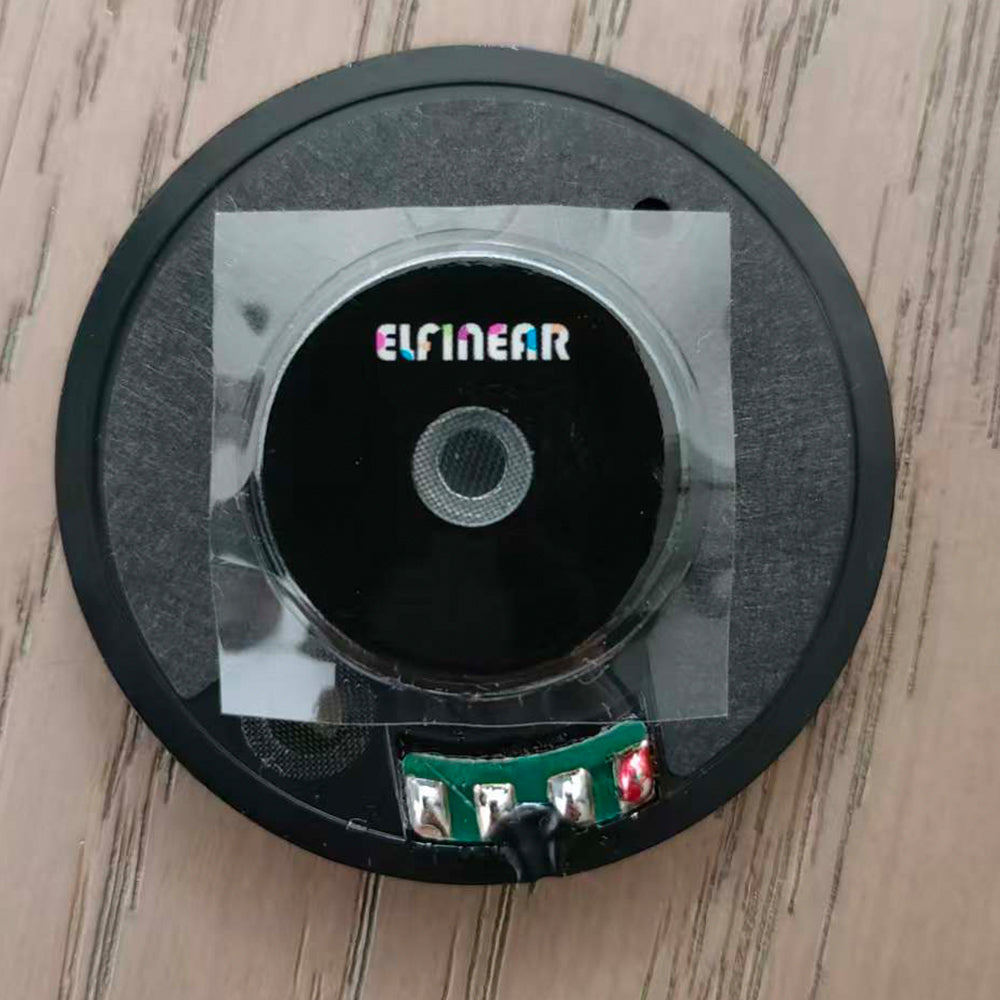 ELFINEAR 50mm Audiophile Headphone Driver N50 Magnet Kraft Paper Dome Vintage Dark Tone Hi-Fi Speaker with CCAW Voicecoil