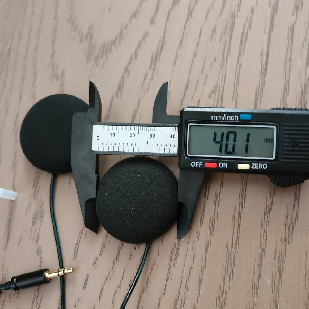 ELFINEAR MOTO-AUDIONYX Helmet Speakers Headphones for Cardo,Sena,Lexin,Vimoto Work with Most Helmet Communicators