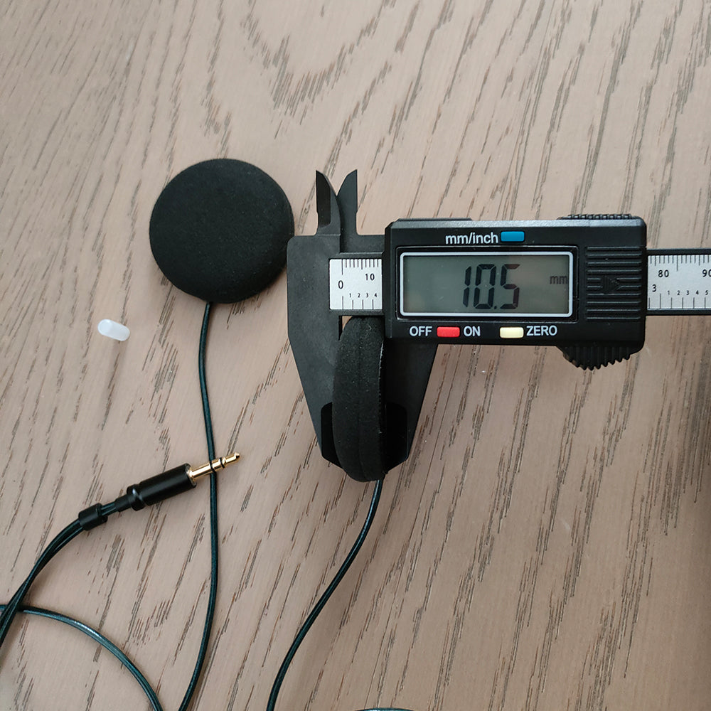 ELFINEAR MOTO-AUDIONYX Helmet Speakers Headphones for Cardo,Sena,Lexin,Vimoto Work with Most Helmet Communicators