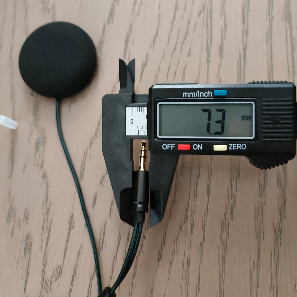 ELFINEAR MOTO-AUDIONYX Helmet Speakers Headphones for Cardo,Sena,Lexin,Vimoto Work with Most Helmet Communicators