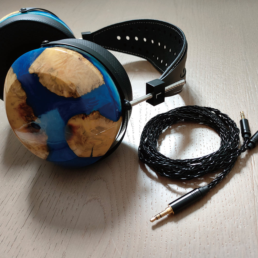 ELFINEAR High - Grade DIY Resin & Solid Wood Composite Headphone Shell Set for Head - mounted Headphones