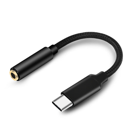 Universal Digital Chip USB-C to 3.5mm DAC Dongle Adapter Supports iPhone 15 All Models - Microphone & Remote Control Compatible